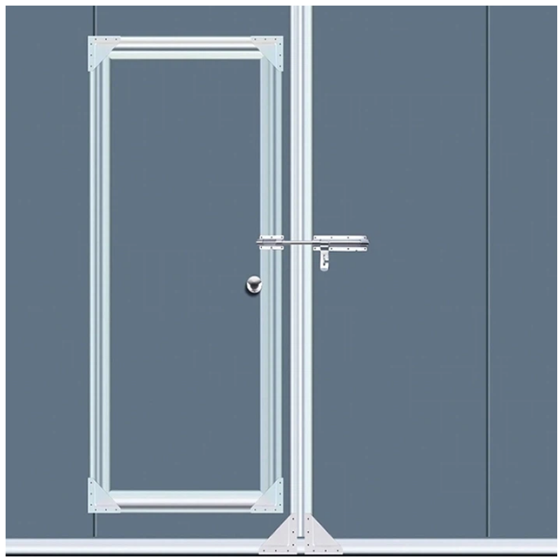 Thermal-Insulated Cold Room Safety Swing Door Puerta batiente de seguridad para cámara fría con aislamiento térmico