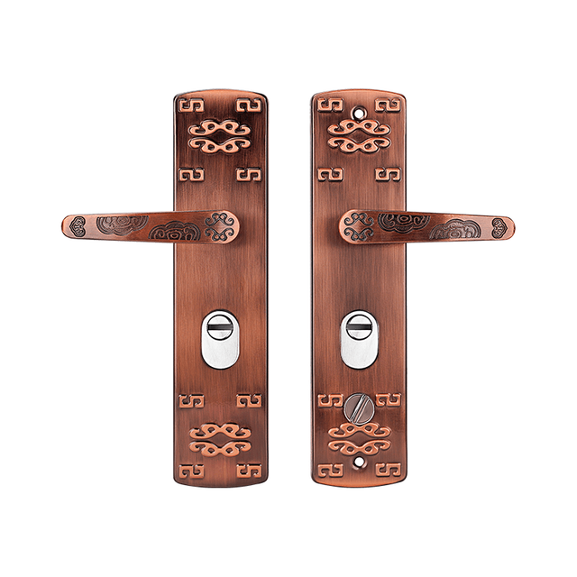 Manija de puerta mecánica batidora a prueba de robos